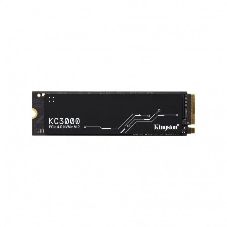 M.2 NVMe SSD - Kingston KC3000 1TB PCIe 4.0 7000 MB/s Read 6000 MB/s Write Black