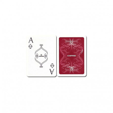 Playing Cards - Copag Centennial 52 Cards Jumbo Indices Red
