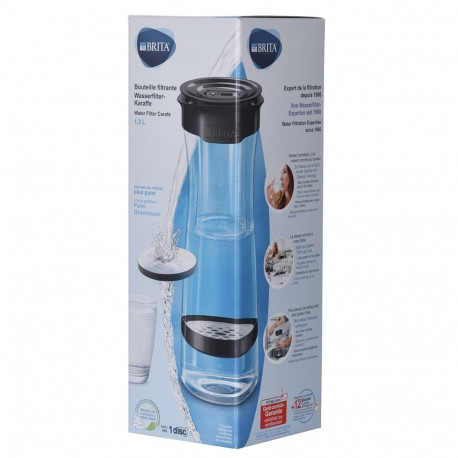Water Filter Pitcher - Brita Fill&Serve Mind Fresh 1.3L Filtered Water Capacity Black