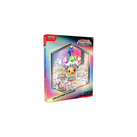 Collectible Card Binder - Pokémon TCG Scarlet and Violet Prismatic Evolutions Binder Collection (Fre