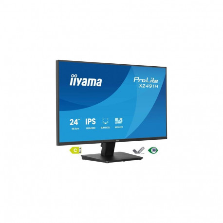 iiyama ProLite X2491H-B1 computer monitor 60.5 cm (23.8") 1920 x 1080 pixels Full HD LCD Black