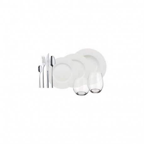 Villeroy &amp; Boch Wonderful World White 4 Friends 36 tableware set 36 pc(s) Porcelain
