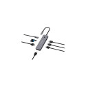 Verbatim CMH-08 USB Type-C 5000 Mbit/s Silver