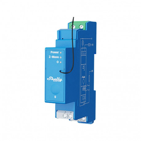 Shelly Qubino Pro 1 DIN rail Relay, 1-channel, Z-Wave