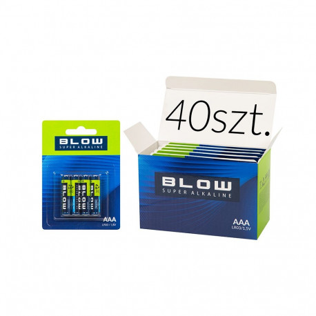 Blow patarei 82-653# superalkaliinne AAA LR3 blisterpakendis 40szt
