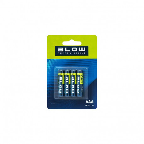 Blow leelispatarei 82-513# super alkaline AAA LR3, blisterpakend