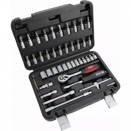 Padrunvõtmete komplekt 46-osaline Cr-V 13x1/4"