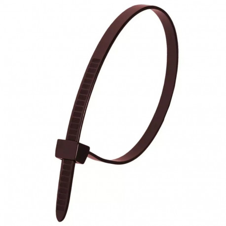 Nylonowe opaski zaciskowe brązowe 7,6x370mm (100szt.)