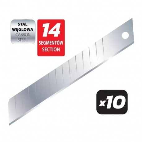 Terad tihedate sälkudega 18mm 14 segmenti 10tk