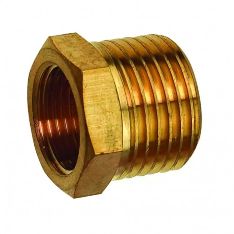 Reduktsioon 3/8" sisekeere x 1/2" väliskeere