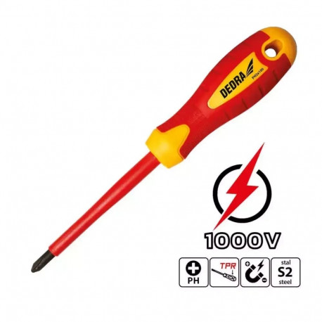 Wkrętak izolowany ph0x60mm