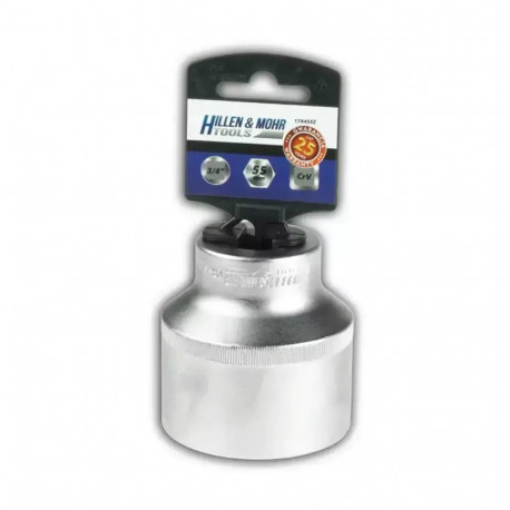 Nasadka 6kąt 3/4" 55mm z przywieszką