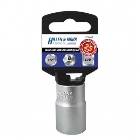 Nasadka 12kąt 1/2" 21 mm z przywieszką