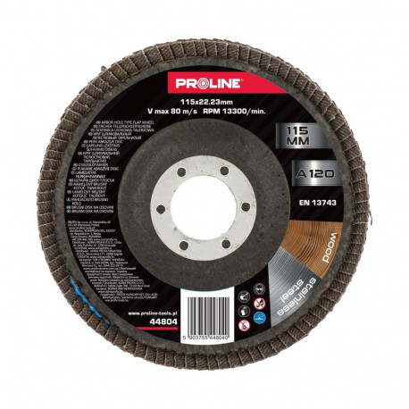 Ściernica listkowa talerzowa, a120, 115x22 proline