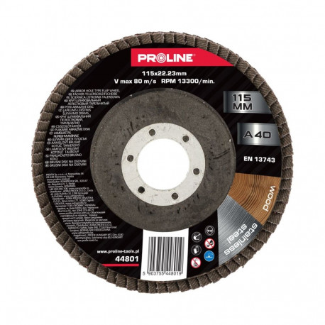 Ściernica listkowa talerzowa, a40, 115x22 proline