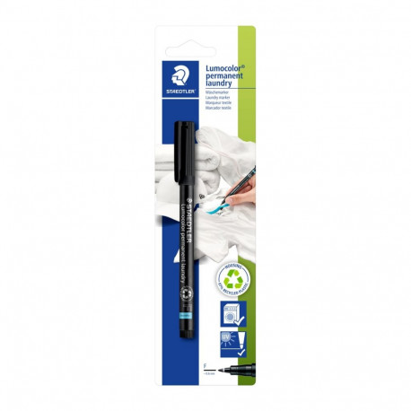 Laundry marker Lumocolor F black