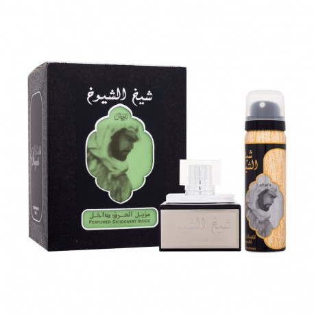 Lattafa Sheikh Al Shuyukh Eau de Parfum (50ml) (Edp 50 ml + Deodorant 75 ml)