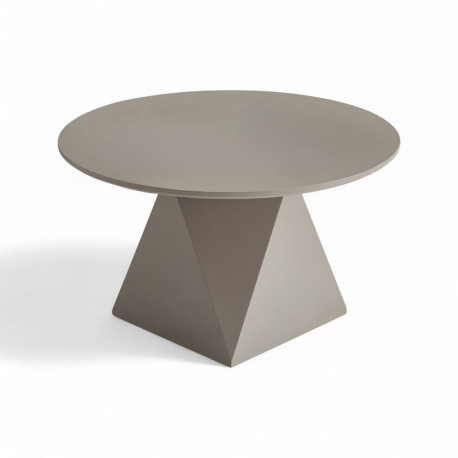 Kohvilaud AURA ümmargune ø80 cm, beež