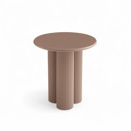 Diivanilaud FLOW ø50 cm, pruun