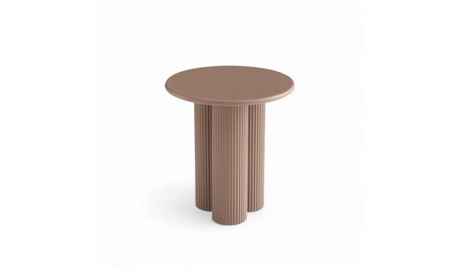 Diivanilaud FLOW ø50 cm, pruun