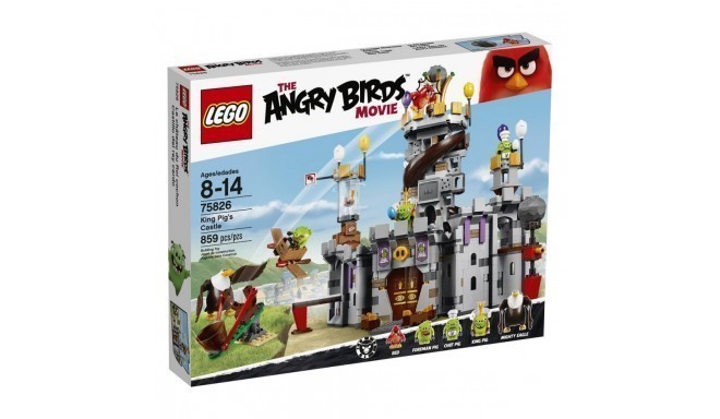 LEGO Angry Birds mänguklotsid Castle pig King