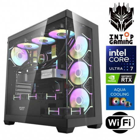INTOP AQUA Ultra 7 270K Plus 64GB DDR5 1TB SSD M.2 NVME RTX5060Ti 16GB WiFi no-OS