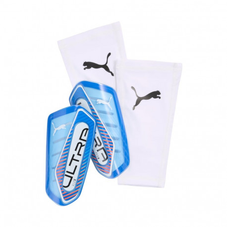Ochraniacze piłkarskie Puma Ultra Flex Sleeve niebieskio-białe 30987 04 S