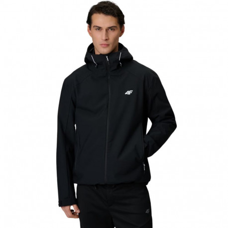 Kurtka męska techniczna 4F M1120 głęboka czerń 4FWSS26TTJAM1120 20S XL