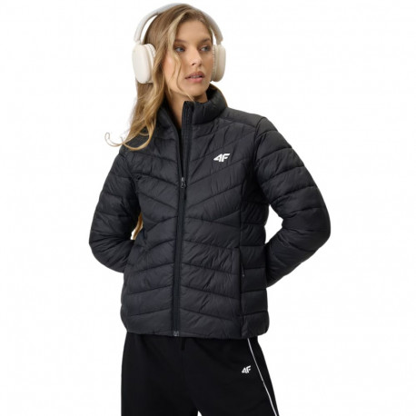 Kurtka damska 4F F0855 głęboka czerń 4FWSS26TDJAF0855 20S S