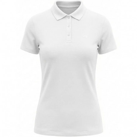 4F naiste polosärk F0768 4FWMM00TPTSF0768 10S XL, valge