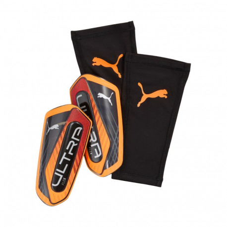 Puma jalgpalli säärekaitsmed Ultra Flex Sleeve Heat Fire 30987 05 M, oranž-must