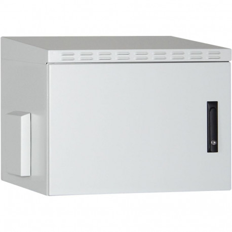 Wandgehäuse IP55 - zur Anwendung im Außenbereich - 600x600 mm (BxT) (hellgrau, 7 Höheneinheiten)
