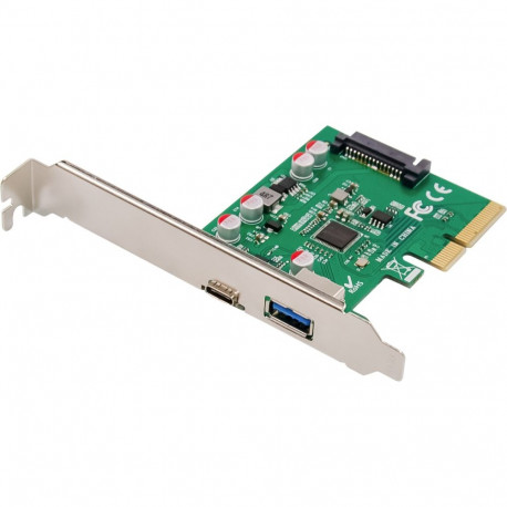 PCIe kaart USB Typ-C™ + USB A