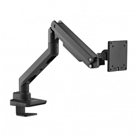 Single-Monitorhalterung Gaming mit Gasdruckfeder (schwarz, für Monitore von 17" - 49" (43 