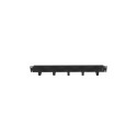 19" CABLE MANAGEMENT 5 RINGS TYPE B 1U BLACK LANBERG