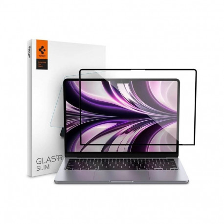 Kaitseklaas Glas.tR Slim, Apple MacBook Air 13" (2023-2026), Spigen