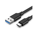 Ugreen Ugreen US184 20882 USB-A 3.0 / USB-C 3A cable 1m - black
