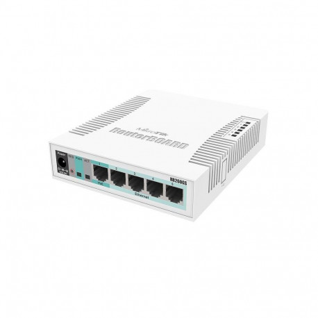 Mikrotik Switch||CSS106-5G-1S|Desktop/pedestal|5x10Base-T / 100Base-TX / 1000Base-T|1xSFP|CSS106-5G-