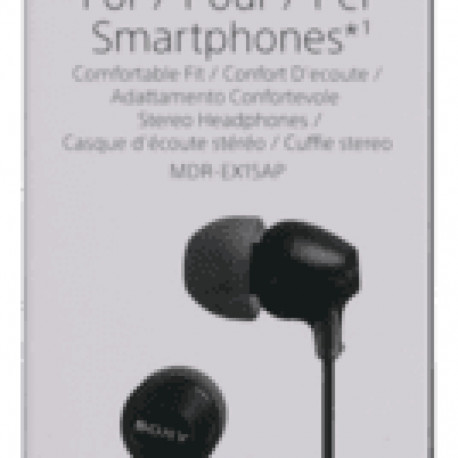 Sony kõrvasisesed kõrvaklapid MDR-EX15APB 3,5mm, must