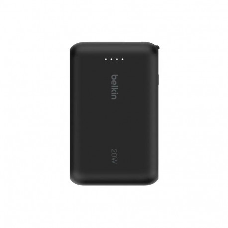 PowerBank BoostCharge 10k mAh 20w integreeritud C-kaabel | C-port | must