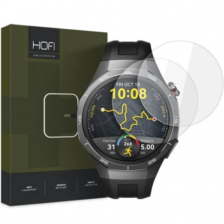 HOFI GLASS PRO+ 2-PACK HUAWEI WATCH GT 5 PRO (46 MM) CLEAR TEMPERED GLASS