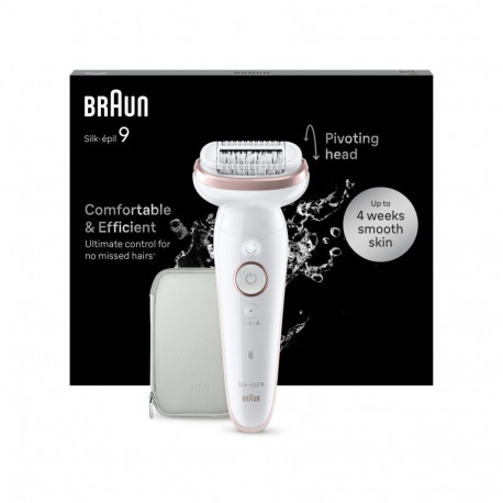 Braun Silk-epil 9 Silkepil 9 40 tweezers Gold  White