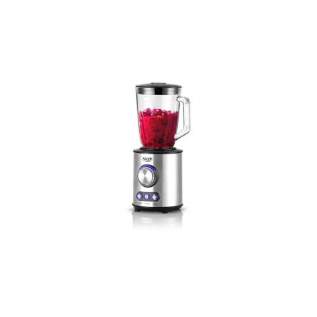 Adler AD 4078 blender Tabletop blender 1700 W Black, Stainless steel, Transparent