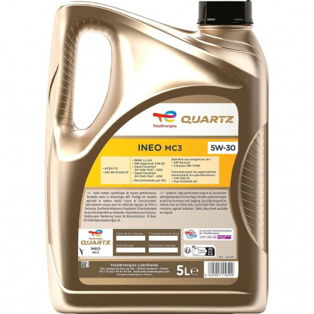Total 5W30 5L Quartz Ineo MC3