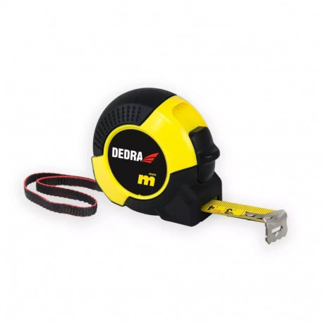 Mõõdulint 5m/19mm kummist korpus nailonist lint