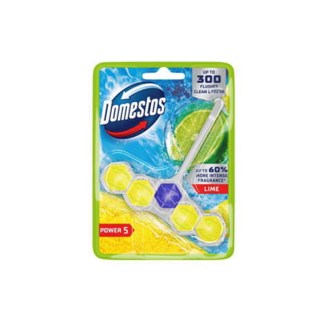 WC-värskendaja DOMESTOS Power 5,  Lime, 50g