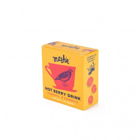 Marjapüree MASHIE Original, vaarika ja mustika, 4x40ml