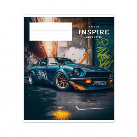 Kaustik A5 Schoolboy, 48 lehte, jooneline, assortii (5 tk)