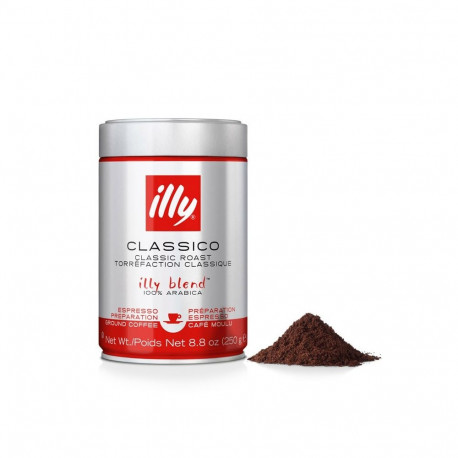 ILLY Espresso, keskmine röst, jahvatatud kohv 250 g