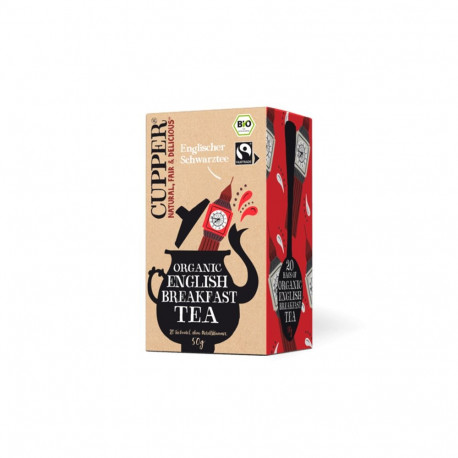 Orgaaniline tee CUPPER English Breakfast 50g
